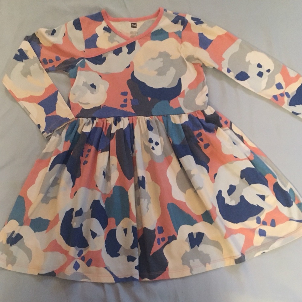 Tea Collection Flower Wrap Dress